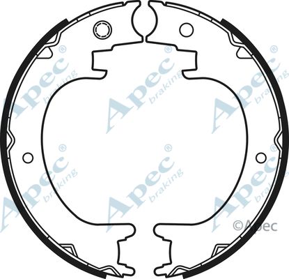 APEC BRAKING Jarrukenkäsarja, seisontajarru SHU752